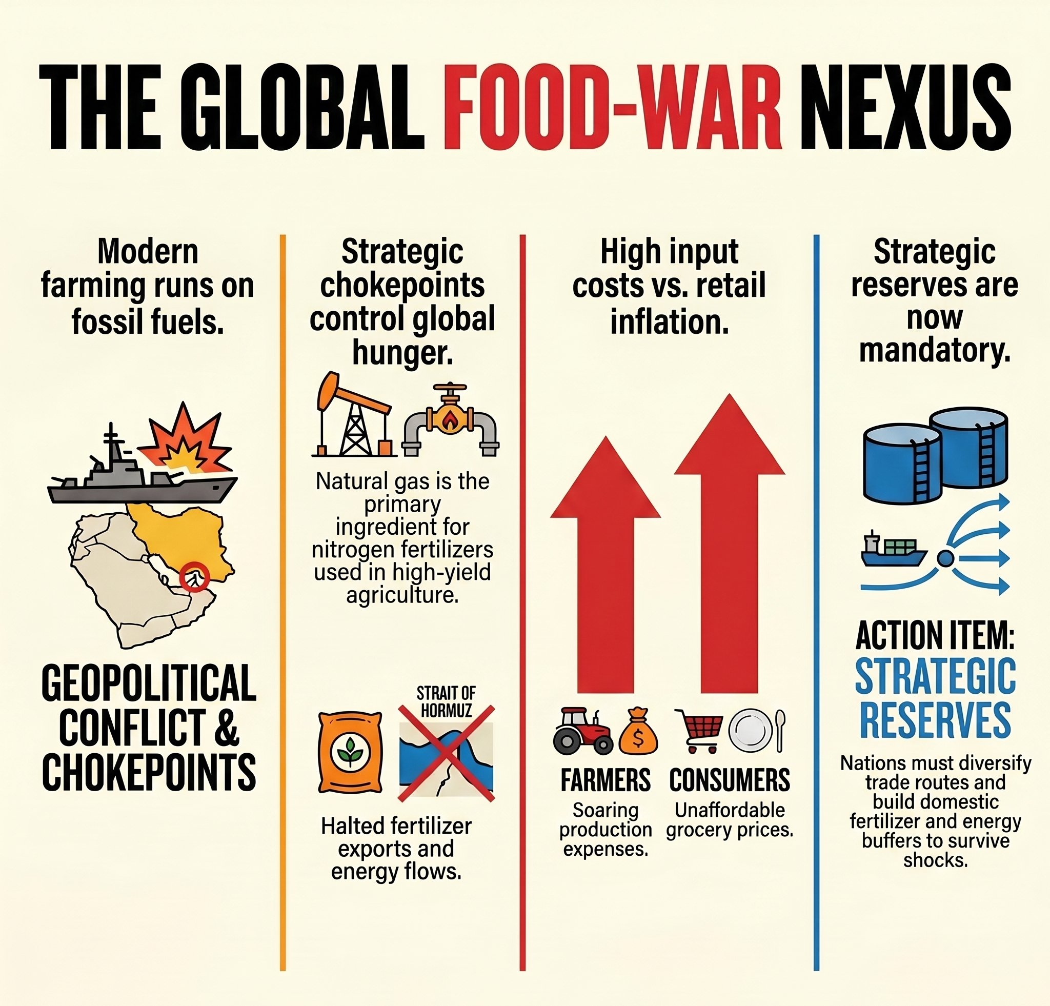 The US-Iran War Will Hurt Both Food Consumers &mdash; and Producers